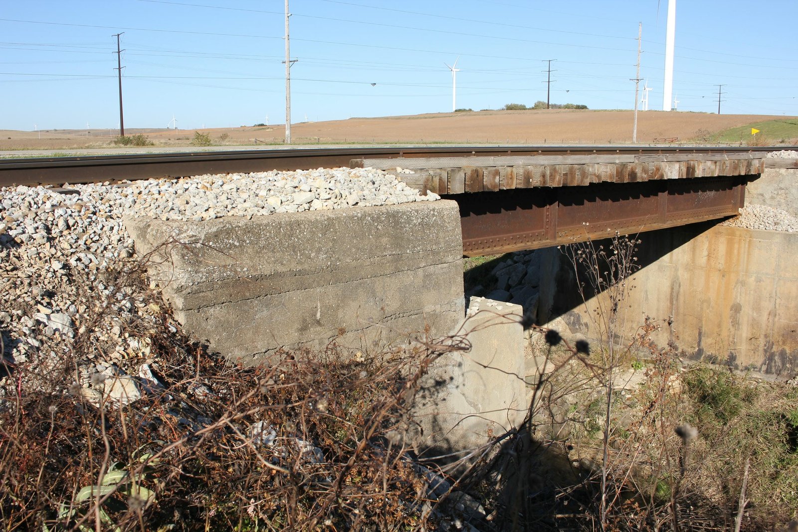 West abutment